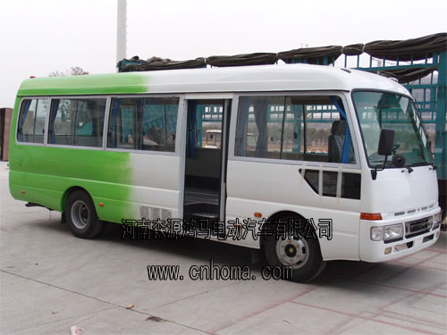 出口臺(tái)灣的鴻馬純電動(dòng)客車