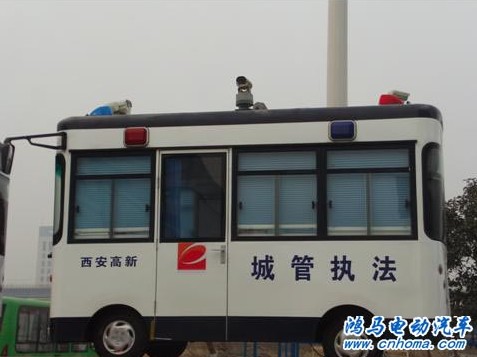 首發(fā)3輛西安高新區(qū)“城管執(zhí)法車”