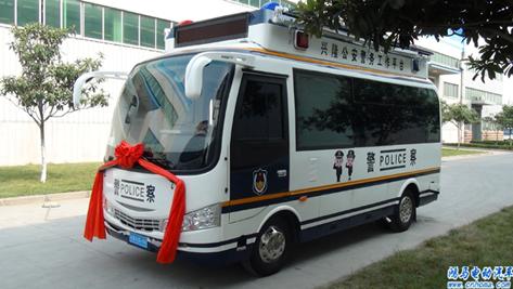 遼寧盤錦鴻馬流動警務(wù)室發(fā)車創(chuàng)新警務(wù)管理