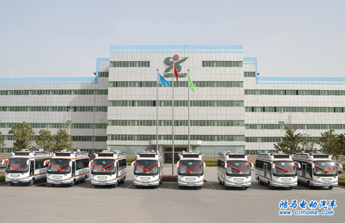 黑龍江:首批8臺(tái)鴻馬流動(dòng)警務(wù)室發(fā)車 即將駛?cè)肽档そ醒策増?zhí)勤